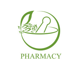 pharmacy logo icon vector template