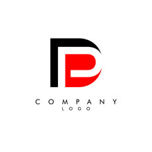 Letters Dp, Pd Company Logo Icon Vector