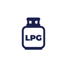 LPG Tank, Gas Cylinder Icon