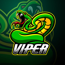 Viper Mascot Sport Esport Logo Design
