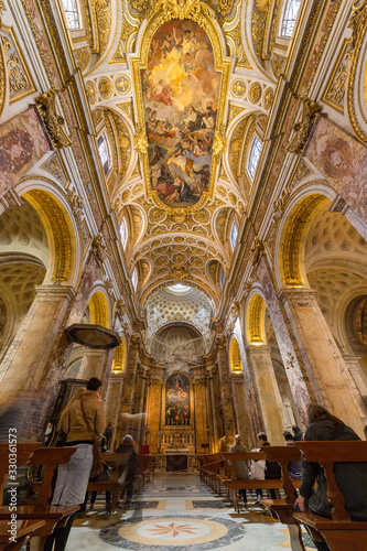 Church of St. Louis of the French, Rome, Italy Tableau sur Toile