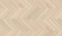 Natural Wood Texture. Luxury Herringbone Parquet Flooring. Harwood Surface. Wooden Laminate Background