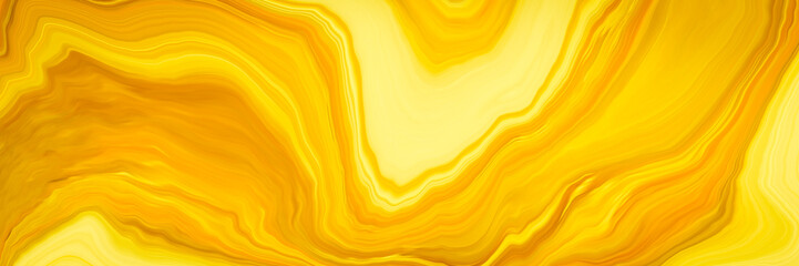 marble ink colorful. yellow marble pattern texture abstract background. can be used for background o