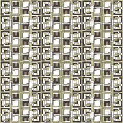Fototapete - geometric pattern background with line texture for business brochure cover design.vector design with color,colored background with block design