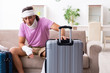 © Elnur - Young injured man preparing for the trip