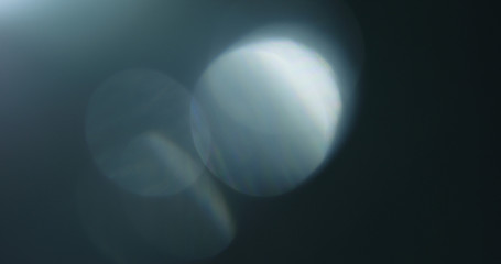 real lens flare through glass effects for overlay