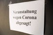 © Christian Schwier - Symbolbild Veranstaltung wegen Corona abgesagt