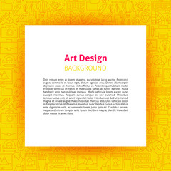 Poster - Art Design Paper Template