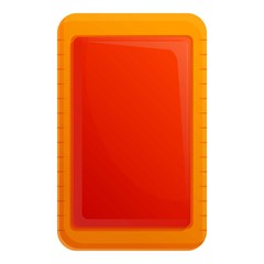 Poster - Jelly biscuit icon. Cartoon of jelly biscuit vector icon for web design isolated on white background