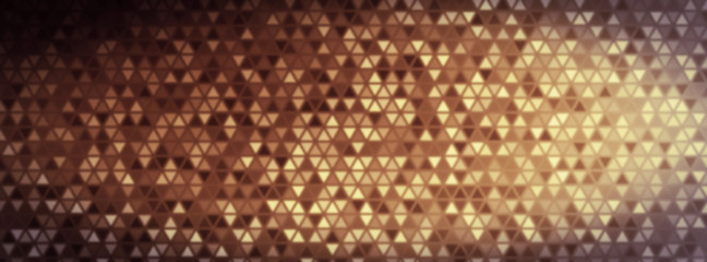 Poster - Abstract blur multicolored background of triangles. Polygonal defocused backdrop.