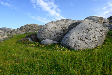 Wall Mural - Rock formations on Tinos (Greece) - Gesteinsformationen auf Tinos (Griechenland)