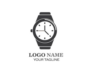 wristwatch icon vector template design