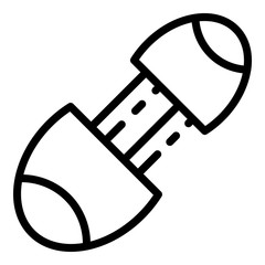 Poster - Shoe repair parts icon. Outline shoe repair parts vector icon for web design isolated on white background