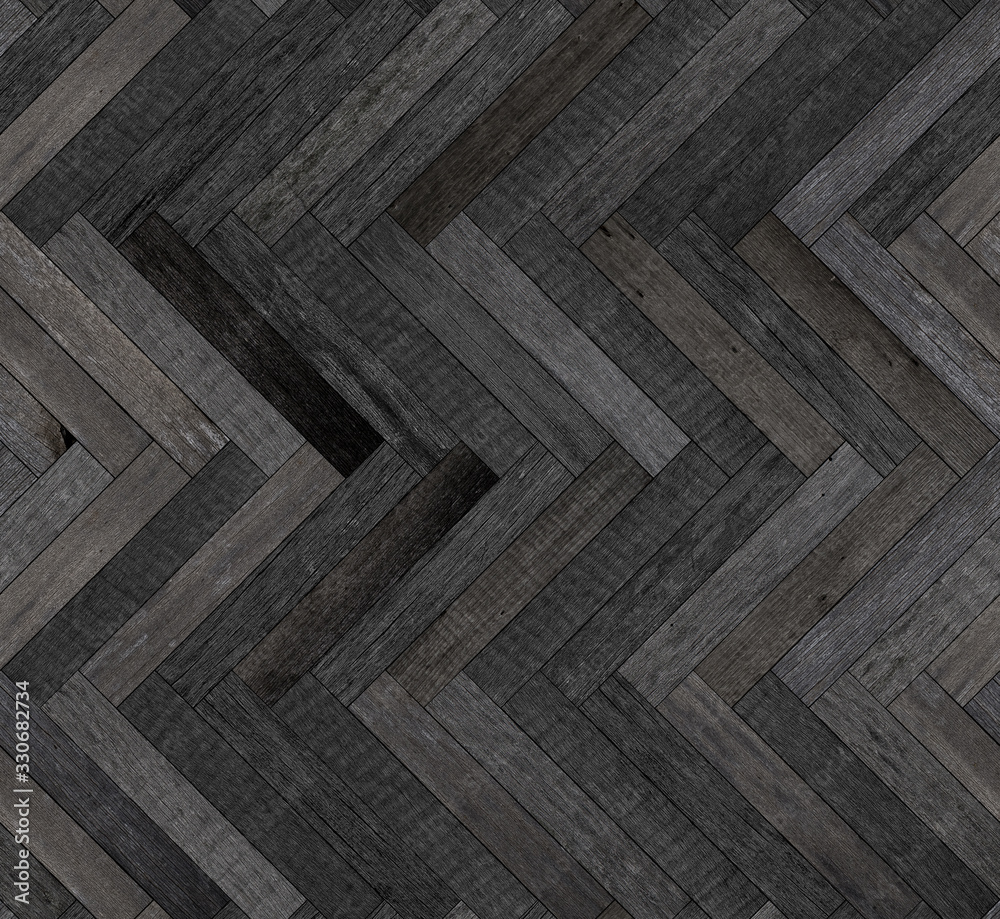 Weathered seamless wood texture. Wooden floor with herringbone pattern.  Stock Photo | Adobe Stock, image size:1000x919
