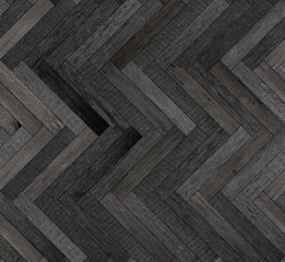 Wall Mural - Weathered seamless wood texture. Wooden floor with herringbone pattern.