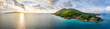 © JCB - Aerial view of La Digue and Félicité island in the Seychelles