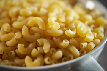 Poster - Dried macaroni pasta