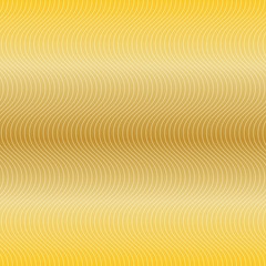 Wall Mural - seamless metallic gold vertical wavy lines abstract vector background pattern