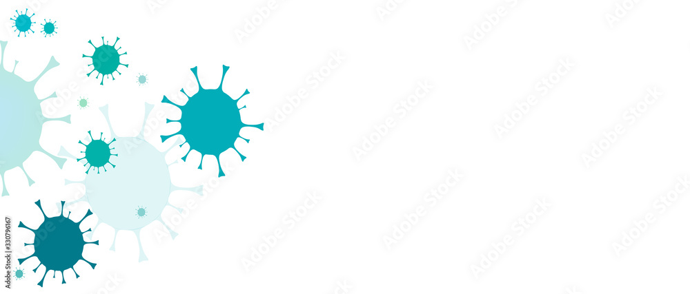 Coronavirus 2019-nCoV Wuhan, NCP Virus COVID-19 Epidemic Pandemic - obrazy, fototapety, plakaty 