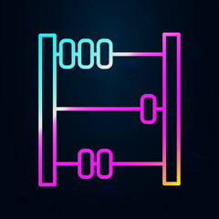 Poster - scores in nolan style icon. Simple thin line, outline vector of finance and chart icons for ui and ux, website or mobile application