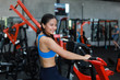 © chayathon2000 - Asian woman in fitness gym