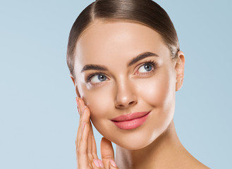 beautiful woman face skin care healthy beautyskin eyes
