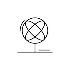 Aufkleber - connected, networking icon. simple line, outline vector elements of storage and cloud icons for ui a