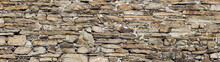Old Stone Wall Of Stones