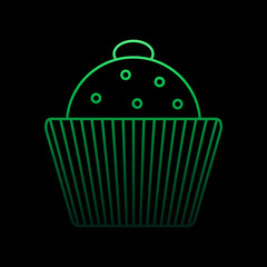 Poster - Candy wrapper line nolan icon. Simple thin line, outline vector of chocolate icons for ui and ux, website or mobile application