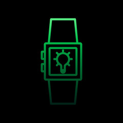 Poster - Smart watches nolan icon. Simple thin line, outline vector of intelligence icons for ui and ux, website or mobile application
