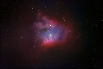 Wall Mural - cederblad 214, also known as sh2-171, is an extensive emission nebula in the constellation of cepheu