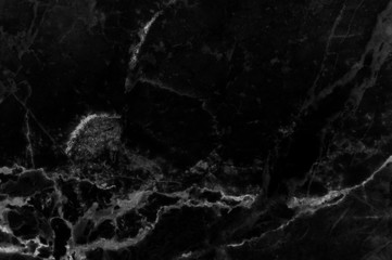 Canvas Print - Black marble