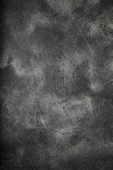 Wall Mural - dark moody black with grey concrete texture or background. with place for text and image