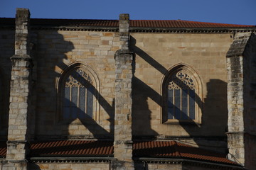 Church in the old town of Bilbao