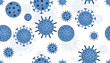 Corona Virus background, place for a text. Virus from China, corona virus danger and outbreak.