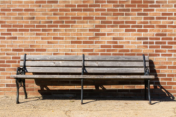 Wall Mural - Old Bench