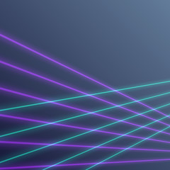 Wall Mural - Laser lines design 