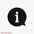 © ironsv - Information icon, vector symbol used for assistance and tourism