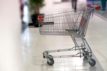 Shopping carts in the Mall