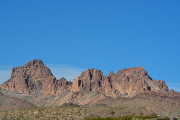 Wall Mural - Black Mountain Range in the Lake Mead National Recreation Area in Mohave County, Arizona USA