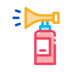 Aufkleber - Fire Extinguisher Icon Vector. Outline Fire Extinguisher Sign. Isolated Contour Symbol Illustration