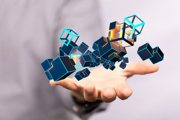 using cloud technology to send and receive files.
