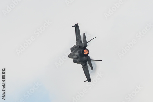 Lockheed Martin F-35B flying for display Poster Mural XXL