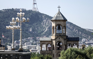 Wall Mural - Eastern Orthodox Church in Tbilisi, Georgia