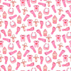 Baby girl shower pattern