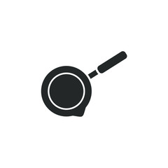 Poster - Frying pan icon template color editable. Frying pan symbol vector sign isolated on white background illustration for graphic and web design.