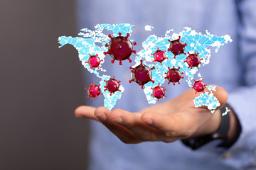 epidemic coronavirus 2019-nCoV, Novel Coronavirus Alert outbreak . Virus Covid 19-NCP. Spread of the novel coronavirus .