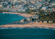Aerial Picture Of The City Of Swakopmund In Western Namibia