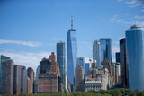 Fototapeta  - New York City and One World Trade Center