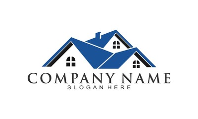 home property simple vector logo